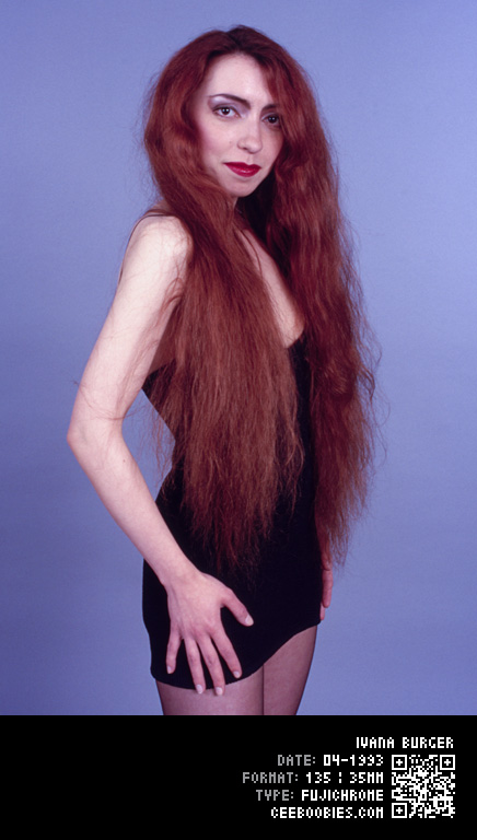Ivana Burger, 8th April 1993, Fujichrome.